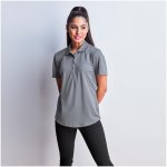 Ladies Edge Golf Shirt - White 3XL
