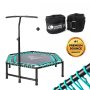 Best Combo Hex Rebounder MINI Trampoline With Ankle Or Wrist 1KG Ea.