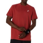 ASICS Court Short Sleeve Top - Burnt Red