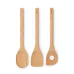 Brabantia Profile Wooden Kitchen Utensil Set Of 3
