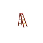 4 Step Single Sided Full Fibre-glass Ladder