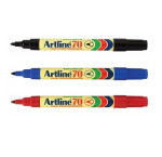 Ek 70 Permanent Marker Pen Point - Assorted Pack Of 3