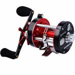 Sougayilang Fishing Reels Round Baitcasting Reel - Conventional Reel - Reinforced Metal Body And Supreme Star Drag-right Hand-re