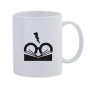 White Ceramic Mug 350ML - Hp Book 28