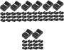 80PCS Slider Knobs For Audio Mixers And Potentiometers Straight Push Caps