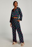 Pant Satin Hearts - Ponderosa Pine