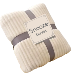 Snooze Duvet Set - Cream King