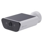 4K Solar Battery Camera White
