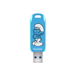 Sandisk Smurf USB Flash Drive 64GB Up To 130MB S