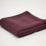 Velvacryl Plain Ruby - 150 X 200 Cm Single
