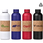 Kooshty Bermuda Kork Recycled Stainless Steel Water Bottle 800ML