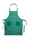 GREE N Grid Pattern Kitchen Apron - All Sizes N