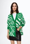 Cardigan Zebry - Green