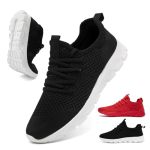 Yrltyo Non Slip Work Shoes Women Walking Running Tennis Sneakers Gym Workout Athletic Lightweight Comfortable Fashion Sport Mesh
