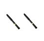 Dunlop Rear Shock Absorbers Compatible Toyota Hilux 2WD Left & Right Set