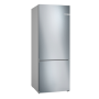Bosch Series 4 Freestanding Fridge-freezer Bottom Freezer Stainless Steel With Anti-fingerprint KGN55VI20Z