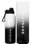 Skyglow Double Wall 1.2L Water Bottle For Gym/sports- Day & Night