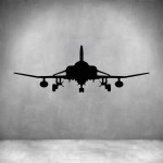 Aeroplane Landing - Rust Coat L 1000 X H 345MM