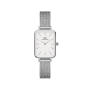 Quadro Pressed Sterling Silver Women's Watch - DW00100438