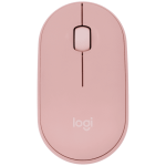 Logitech Pebble Mouse 2 M350S - Tonal Rose - Bt - Dongleless