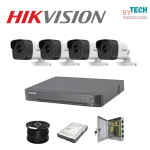 Hikvision 4 Channel 5MP HD Cctv Kit