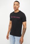 Calvin Klein Institutional Logo Slim Tee - Ck Black