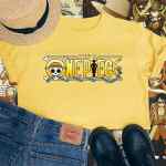 Yellow One Piece Logo T-Shirt