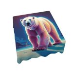 Just Chill Polar Bear By Nathan Pieterse Square Tablecloth