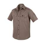 Mens Kalahari Shirt S S Bark - 3XL