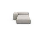 Sofa Daybed L Knit Grey