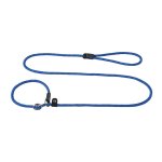 Rogz Rope Dog Quick-fit Collar lead - Blue - Medium 9MM