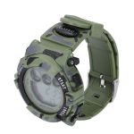 LED Digital Watch For Kids 5-15 50M Waterproof Camouflage Green