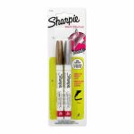 Sharpie Paint Marker: Fine Gold And Silver Card 2S