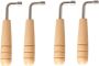 2 Sets Lyre Harp Tune Wrench Tone Tuning Accessory Comfortable Handle