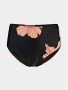 Hurley Women&apos S Black Bungalow Hi Waist Bikini Bottom