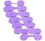 Decor Party Tissue Paper Garlands 6 Set - Purple Multicolor