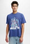 Cotton On Loose Fit Art T-Shirt - Mazarine Blue eiffel Tower 94