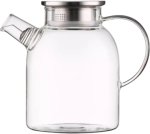 1.8 L Borosilicate Glass Kettle Jug