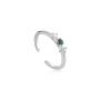 Malachite Star Adjustable Ring