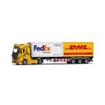 Container Truck White & Yellow