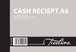 CAT Treeline A6L - Duplie Pen Carbon Book - Cash Receipt - Pack Of 10