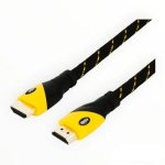 Aerial King 3 Metre HDMI 2.0V Black Mesh Cable 001-HDM2-3