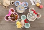 Minnie Mickey Mouse Kids Plate And Cutlery Set