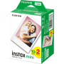 Instax Film Mini White 2 Packs 20 Sheets