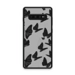 Custom Printed Tpu Cases - Samsung Galaxy S10 Plus & 39 Black Butterfly& 39 By