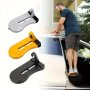 1PC Car Door Step Foldable Roof Rack Door Step Up On Door Latch Easy Roof Access Universal Car Stand Pedal