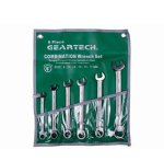 Wrench Ratchet Ring Flat Set 8-17MM 6PC