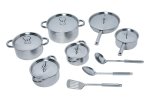 15 Piece Stainless Steel Cookware Set