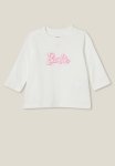 Cotton On Jamie Long Sleeve Tee-lcn - Lcn Mat Vanilla glitter Barbie