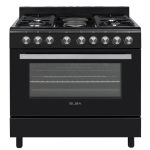 ELBA 90CM Gas Hob Black 02 EN95545AND